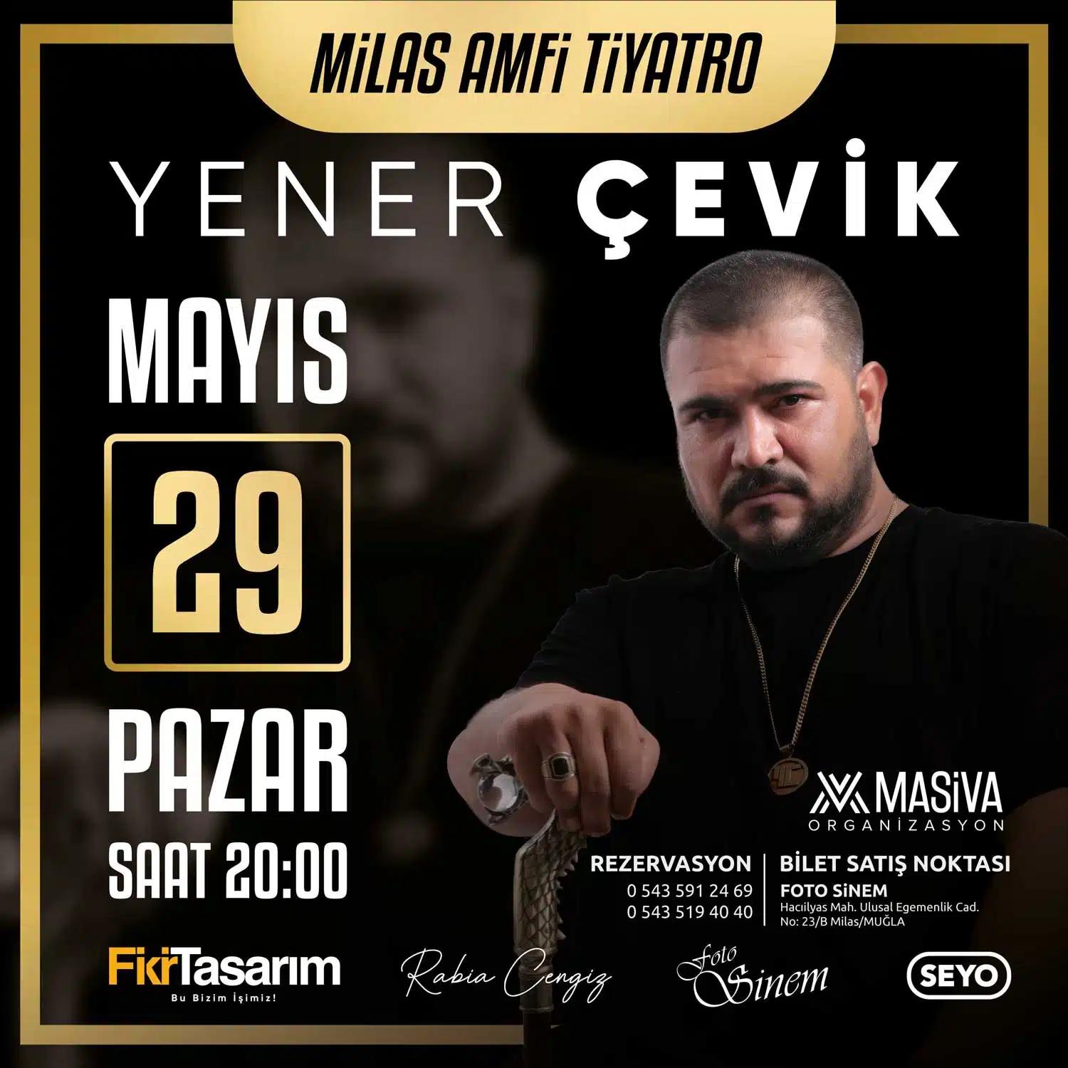 Yener Çevik Afiş Tasarımı